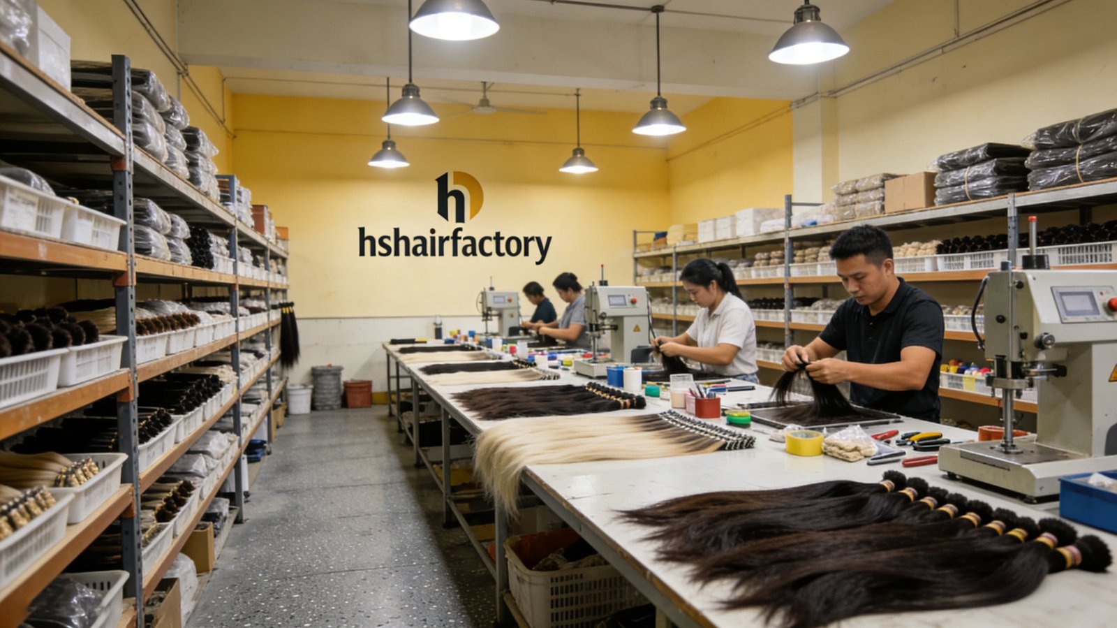 HSHAIR Factory and Team