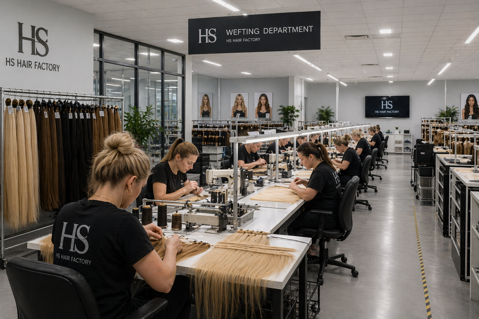Wefting department